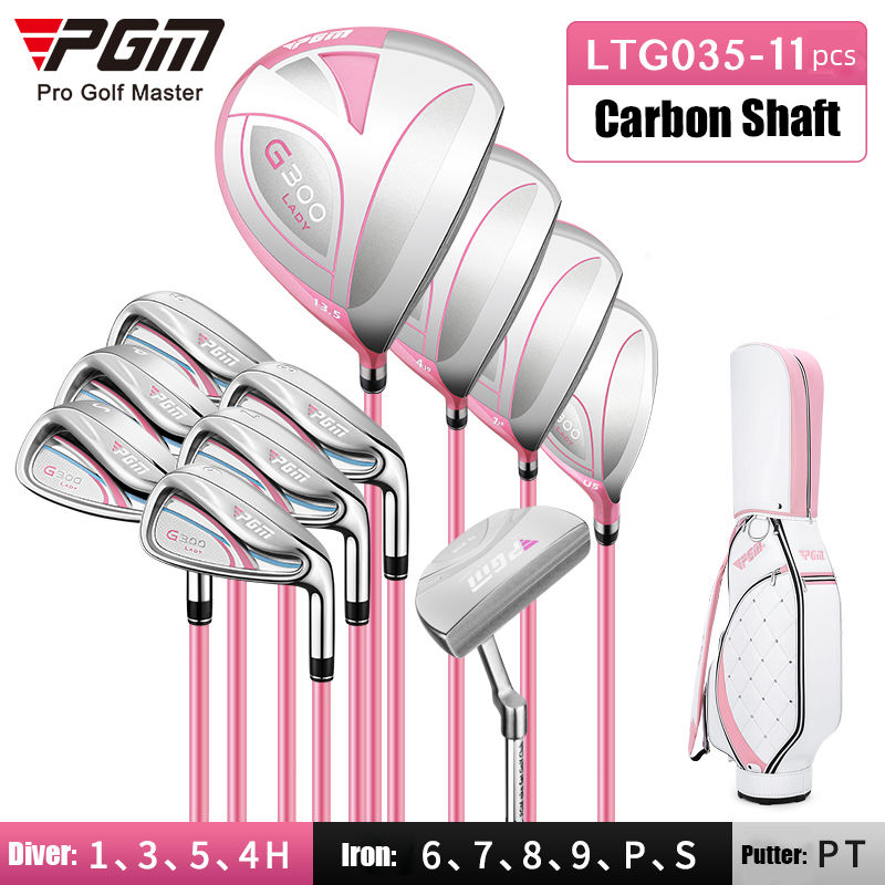 PGM LTG035 Custom Full Golf Clubs Complete Set Women Titanium Drive Golf Clubs With Golf Bag