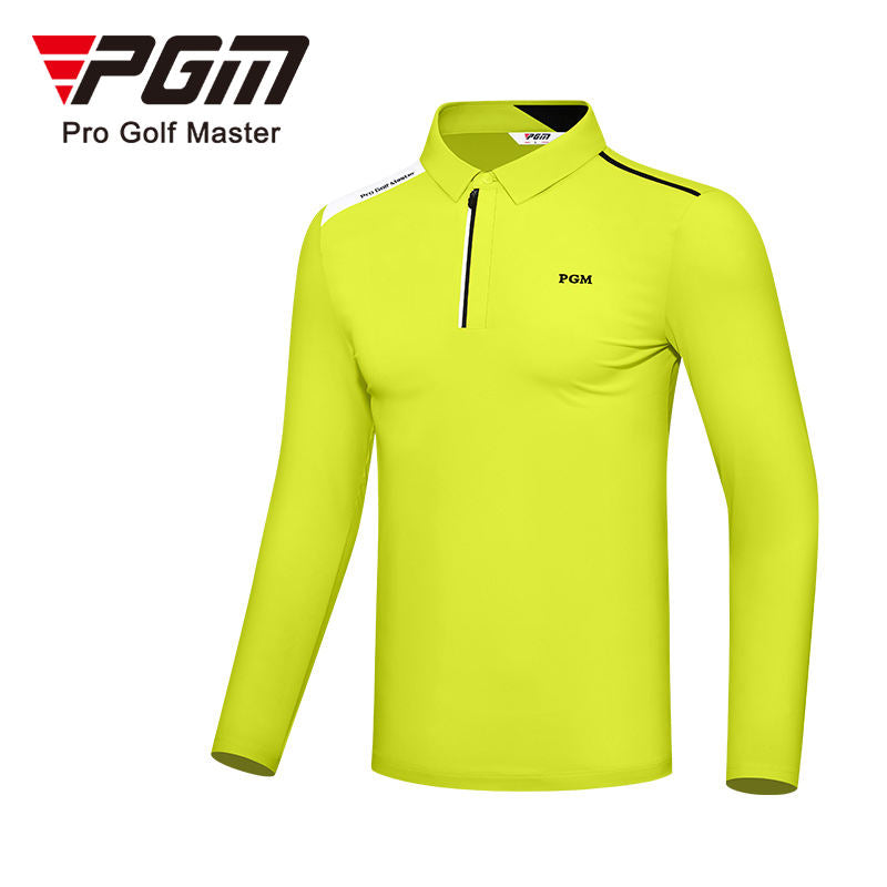 PGM YF492 sports design golf custom logo polo shirt polyester golf polo shits with logo