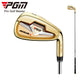 PGM Tig033 NSR III Professional Men Stainless Steel Graphite Head Black Gold Golf Iron