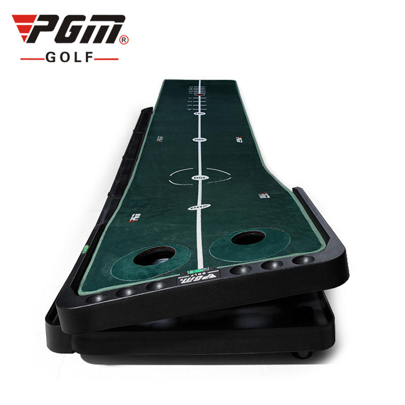 PGM TL010 adjustable slope golf practice mat outdoor auto ball return training golf mat
