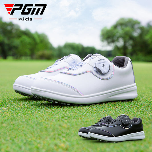PGM XZ231 kids golf ball shoes rubber premium zapatos de sepatu custom golf shoes