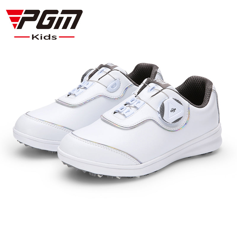 PGM XZ231 kids golf ball shoes rubber premium zapatos de sepatu custom golf shoes