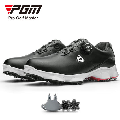 PGM XZ233 golf shoes gents waterproof antiskid golf shoes for men leather