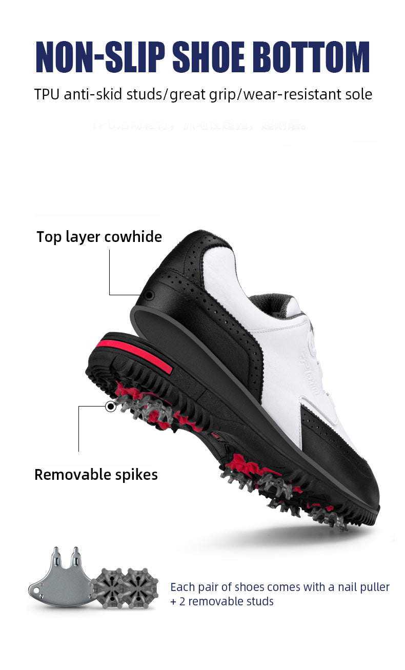 Athletic Shoes Golf Shoes Removable Spikes Golf Shoes, Men 39; S