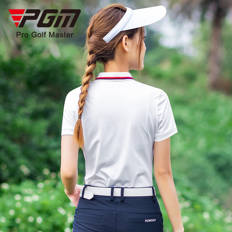 PGM YF273 sports golf polo t shirts custom printed breathable golf polo