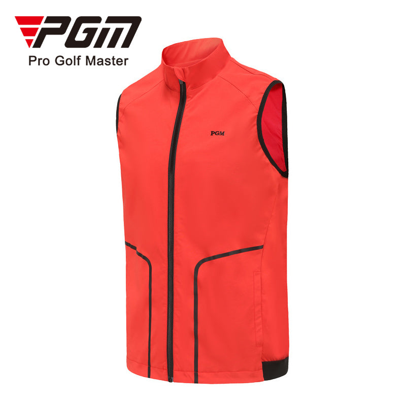 Golf sleeveless clearance jacket