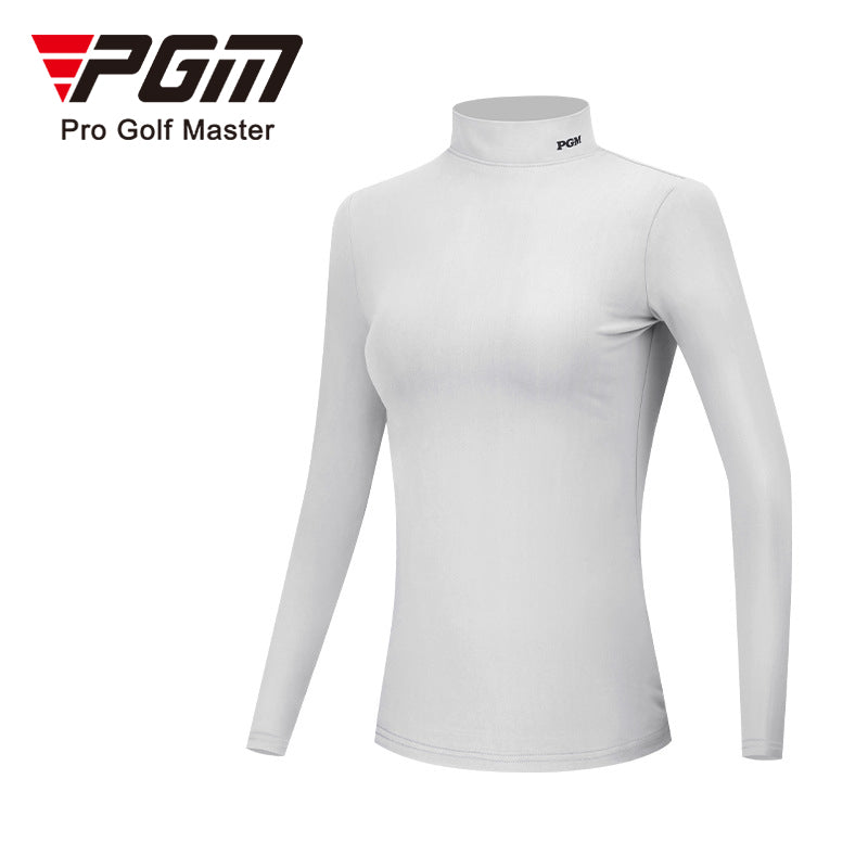 PGM YF389 crew neck multi moloured slim fit sport golf shirt plain for women