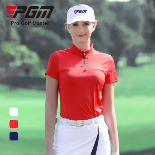 PGM YF402 Stretch quick-drying fabric clothes breathable shirt for women
