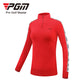 PGM YF425 stand-up neck long sleeve golf sweater keep warm 1/4 zip plain golf sweater