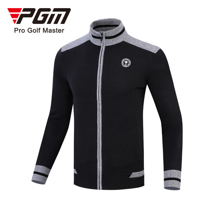 PGM YF430 full zip golf sweater soft shell casual jacket golf sweaters for men