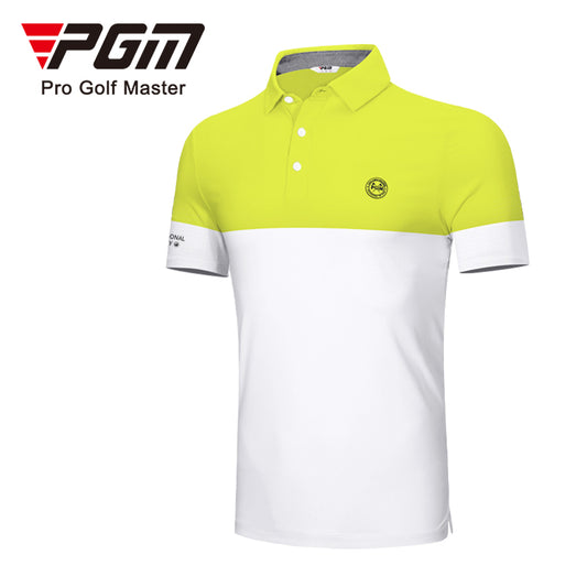 PGM YF461 popular golf polo shirt tee men performance golf polo