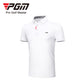 PGM YF463 custom logo golf performance polo shirts men cool golf polo