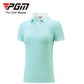 PGM YF468 custom logo golf performance polo shirts golf wear polo shirts for ladies