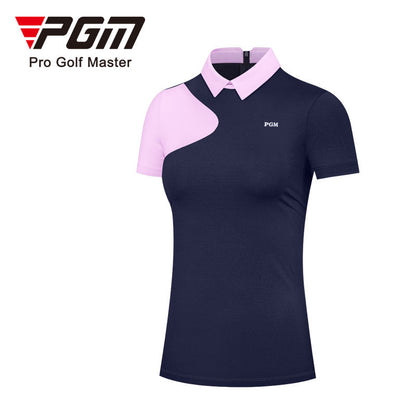 PGM YF470 wholesale custom polo shirts spandex premium golf polo