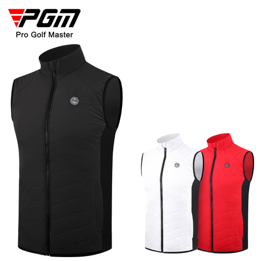 PGM YF473 heated golf vest men custom full zip golf vest jacket