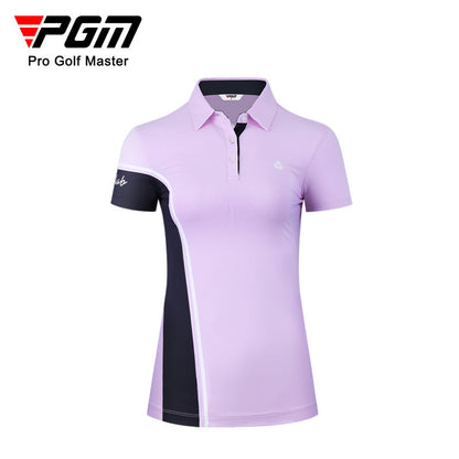 PGM YF510 wholesale golf apparel ladies golf shirt sport golf polo for woman