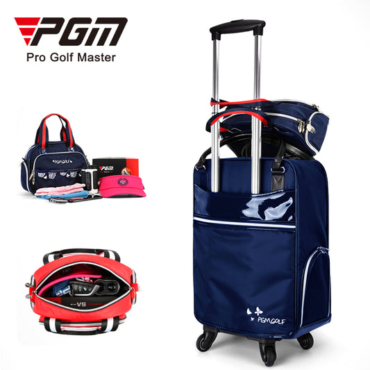PGM YWB027 2021 Women golf boston Bag with the wheels Golf Travel Bag