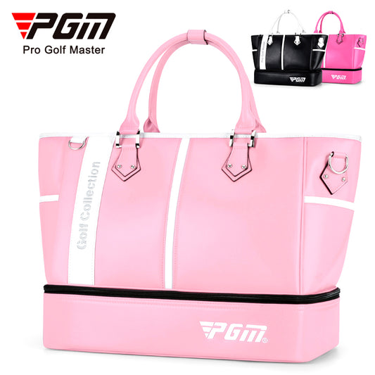 PGM YWB040 boston golf clothing sport bag lady microfiber waterproof carrier golf boston bag